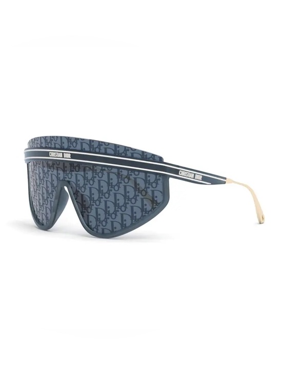 Dior Accessories - Dior DIORCLUB M2U 31B8 Matte Navy Blue/Silver Mirrored with Blue Dior Oblique